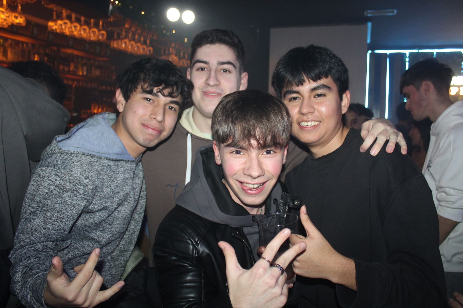 Salamanca de noche, sabado 27 de noviembre