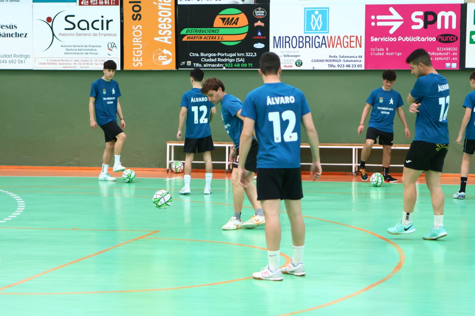 Partido de Futsal en homenaje a Álvaro en Ciudad Rodrigo