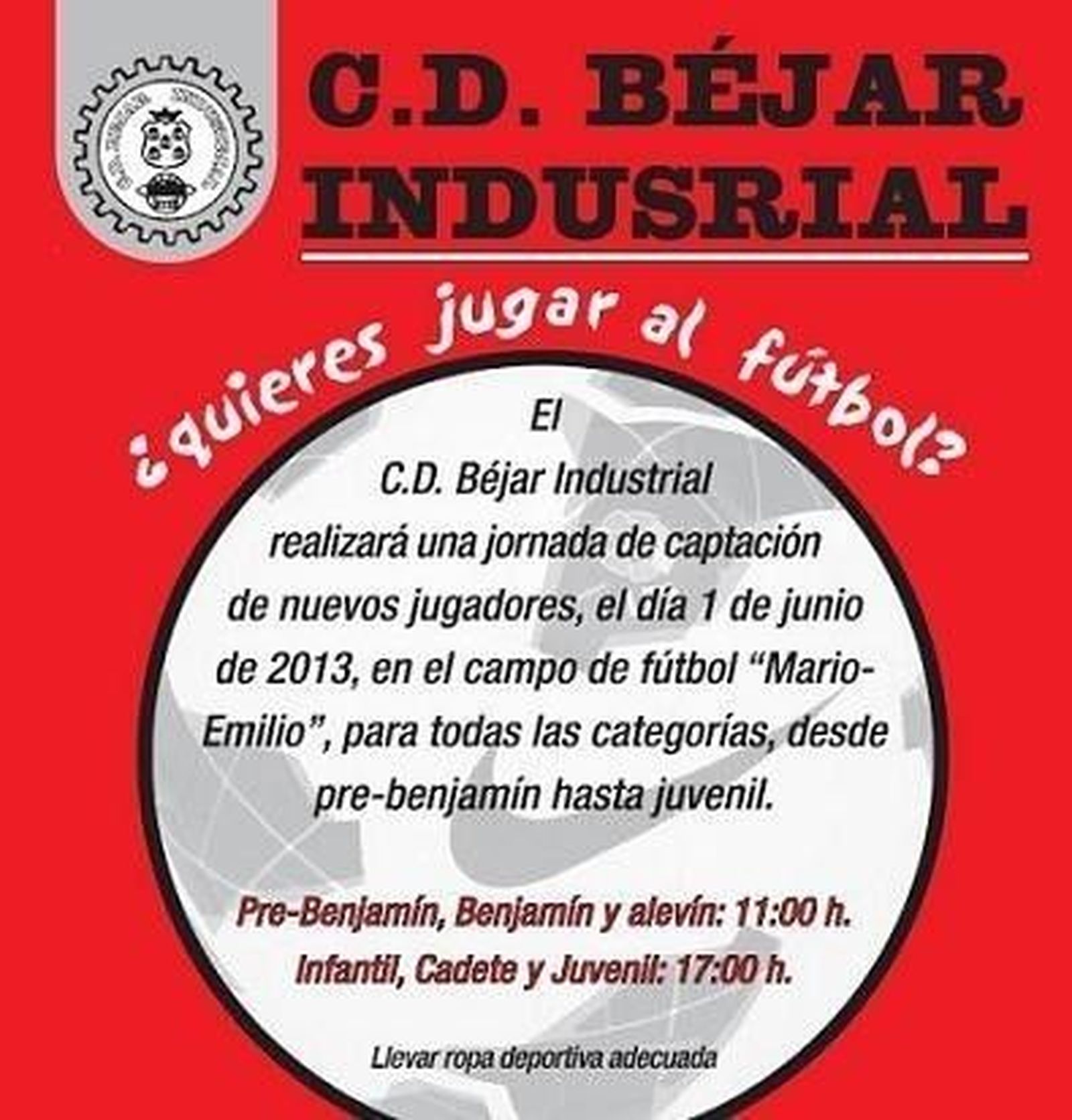 El Béjar Industrial prepara sus captaciones
