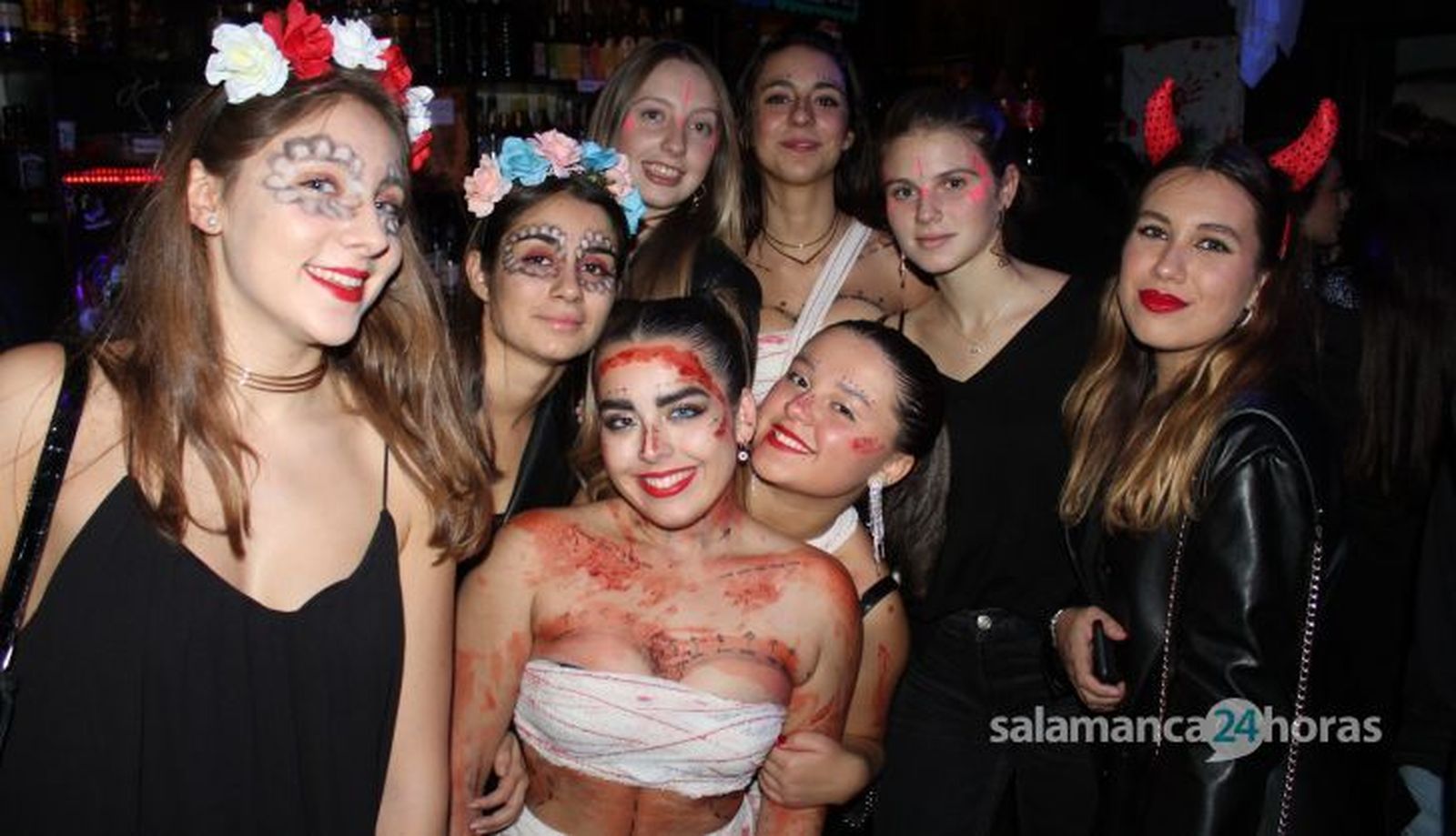 salamanca de noche jueves 27 de octubre de 2022