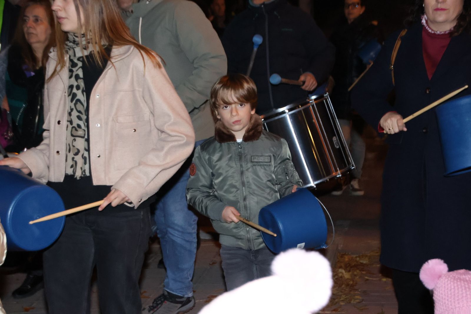 Pasacalles, batucada día Santa Cecilia