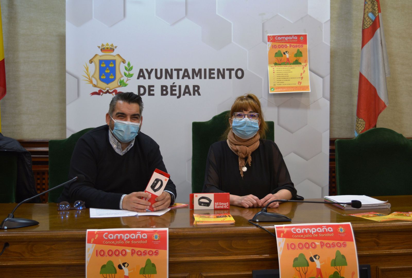 El Ayuntamiento de Béjar anima a participar en la campaña '10.000 pasos' con un sorteo