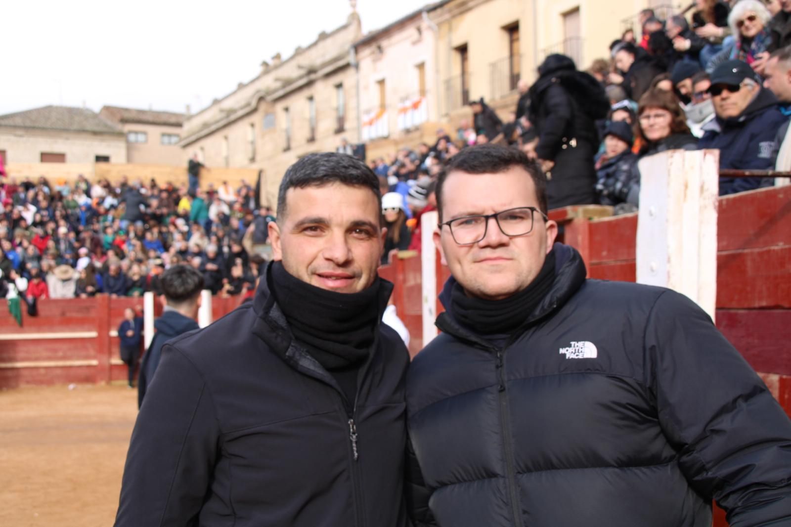 Ambiente del Encierro tradicional del lunes 17 de febrero