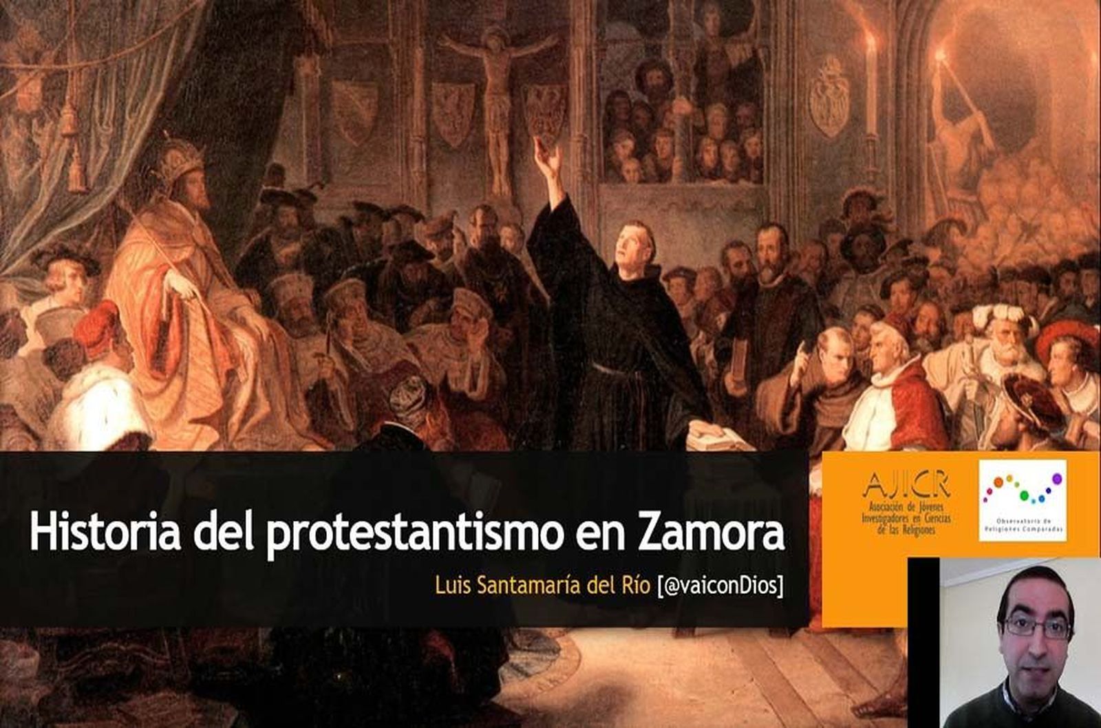 Charla Luis Santamaría