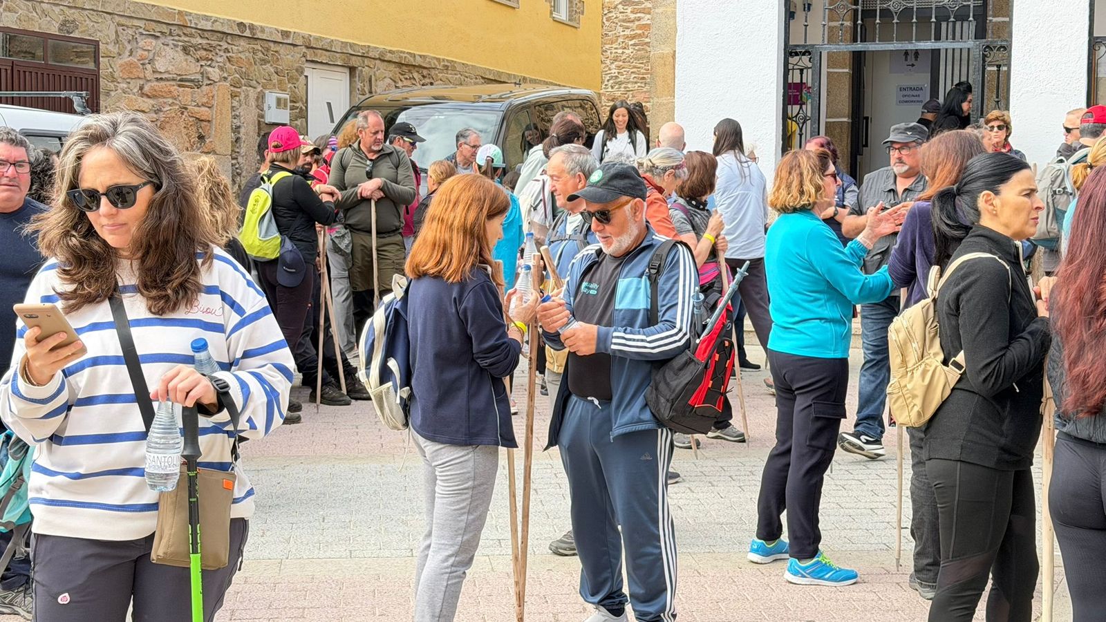 Éxito de participación en la marcha senderista de Saucelle con 250 inscritos