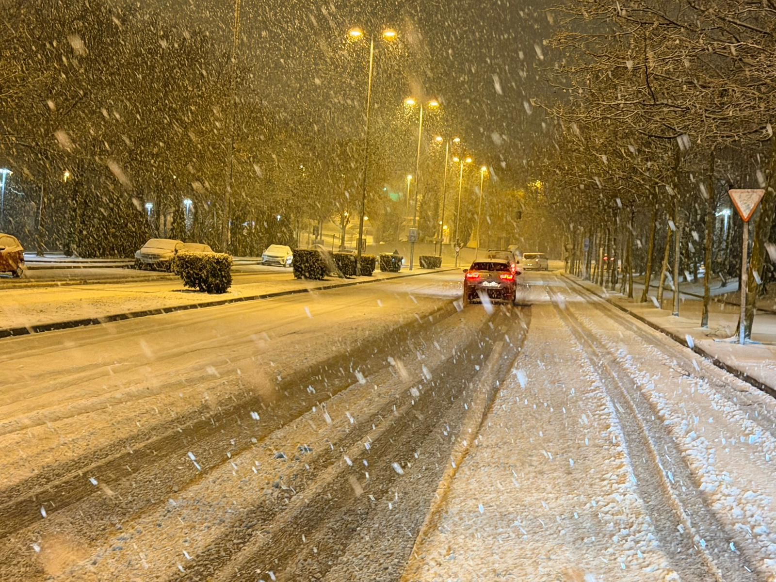 Nevada en Salamanca 28 de enero 2026