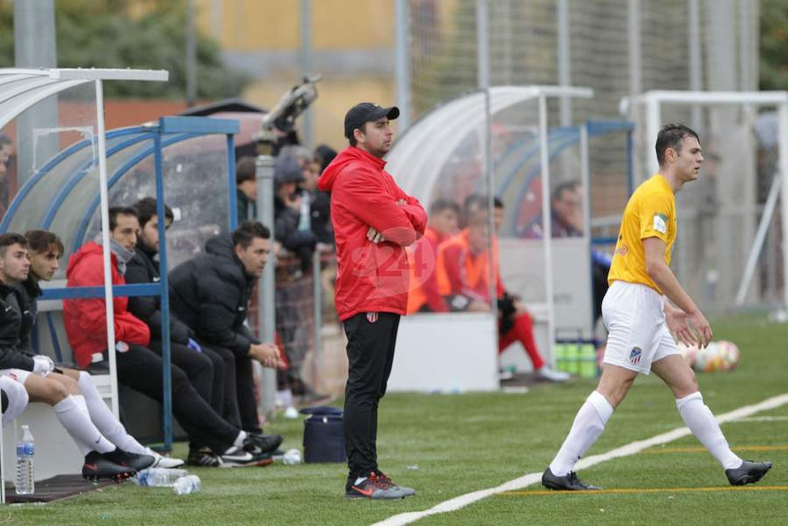 Sergio Hernández, durante su etapa en la UD Santa Marta