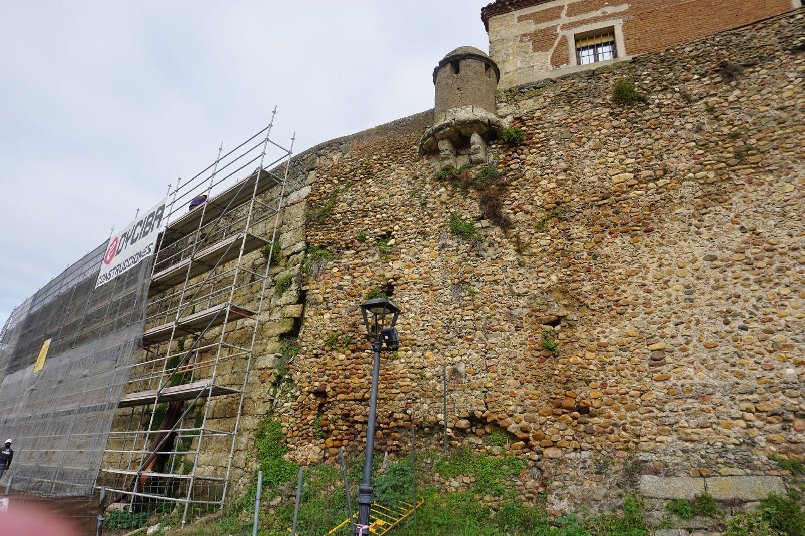 Obras de emergencia en la Muralla de Ciudad Rodrigo