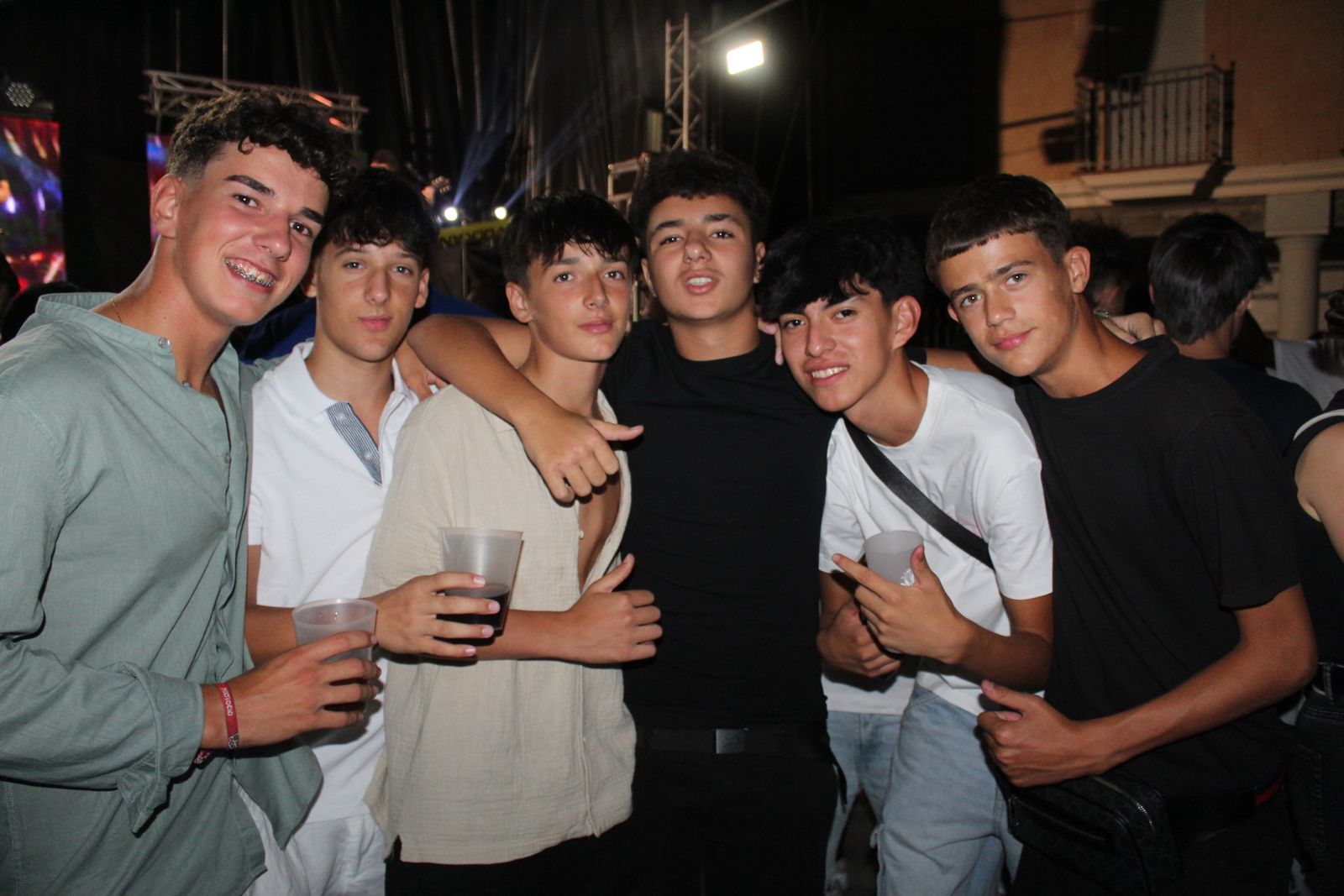 Salamanca de noche, sábado 16 de agosto