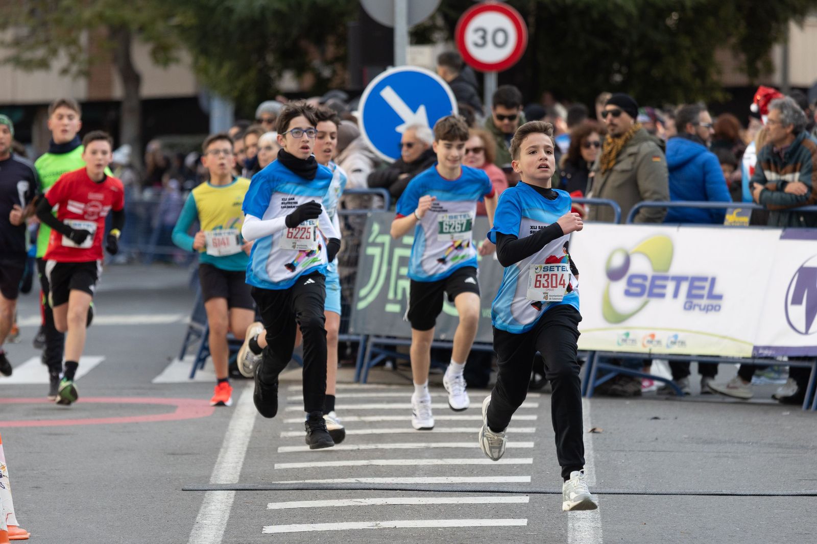 San Silvestre Salmantina 2025 (categorías menores)
