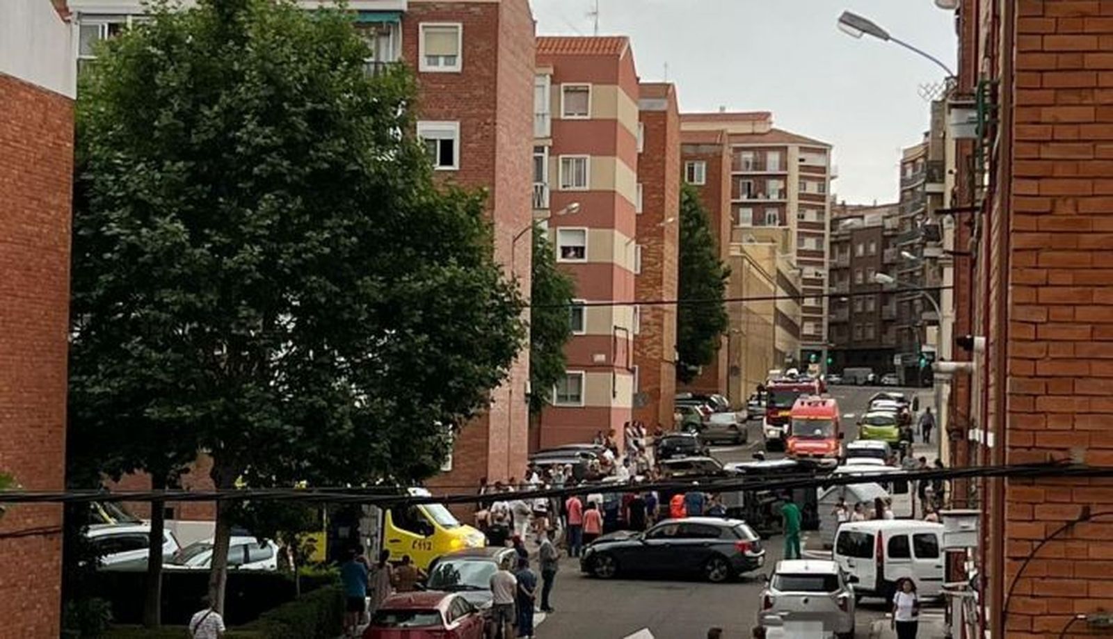 Vuelco de una ambulancia cerca de la estación de autobuses de Salamanca | Salamanca 24 Horas