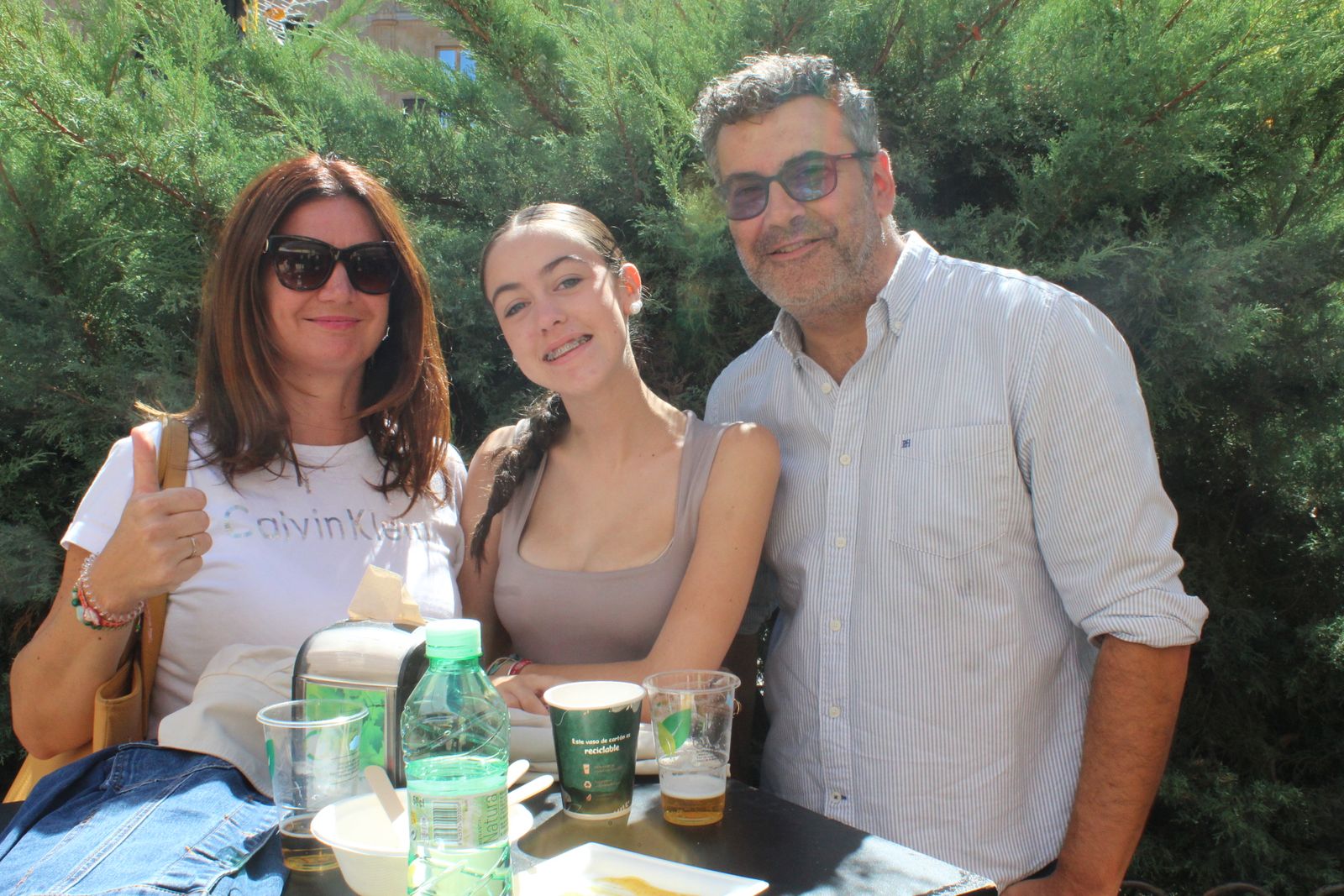 Ambiente en la Feria de Día en el mediodía de este viernes