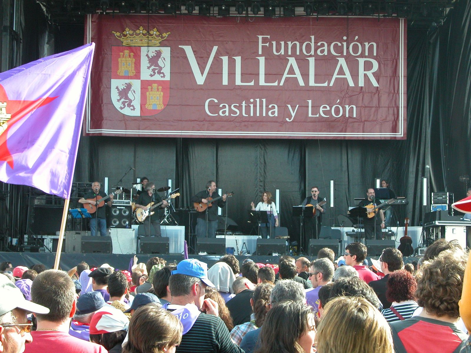 Una actuación anterior en Villalar FOTO ICAL