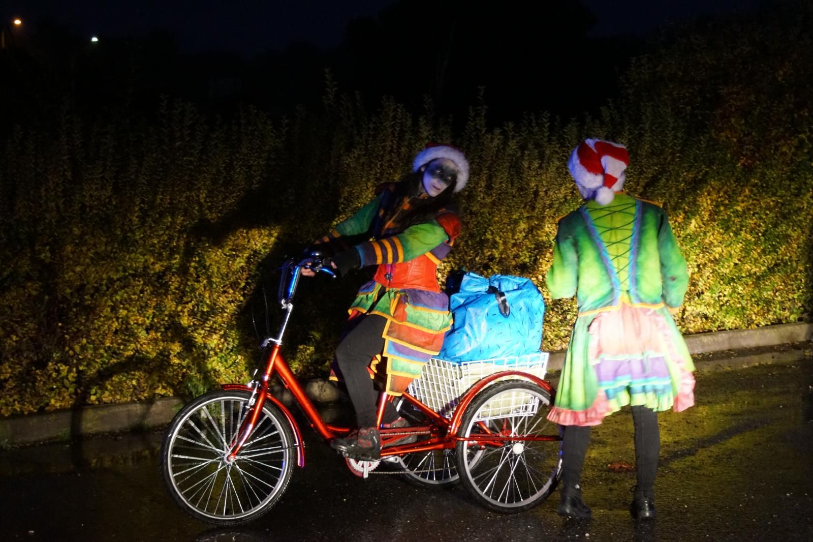 El Encinar recibe la visita de Papa Noel