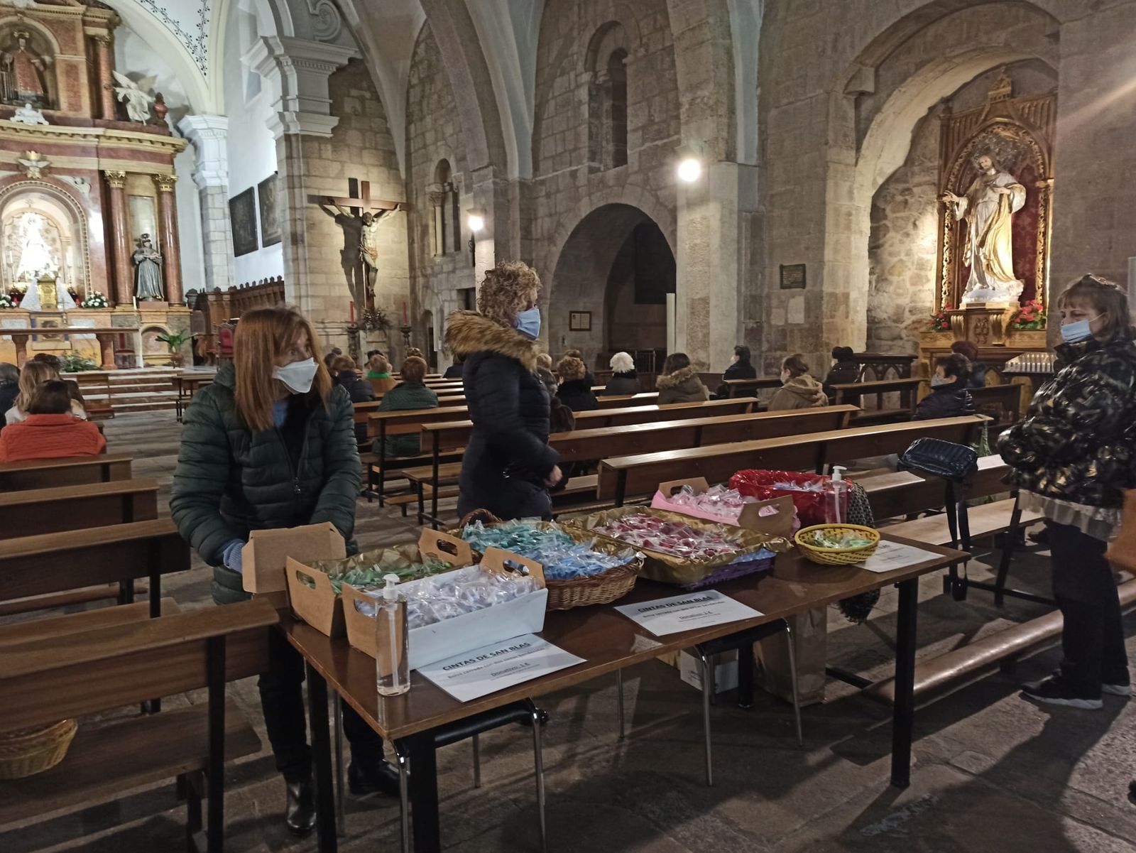 Venta de cintas de San Blas