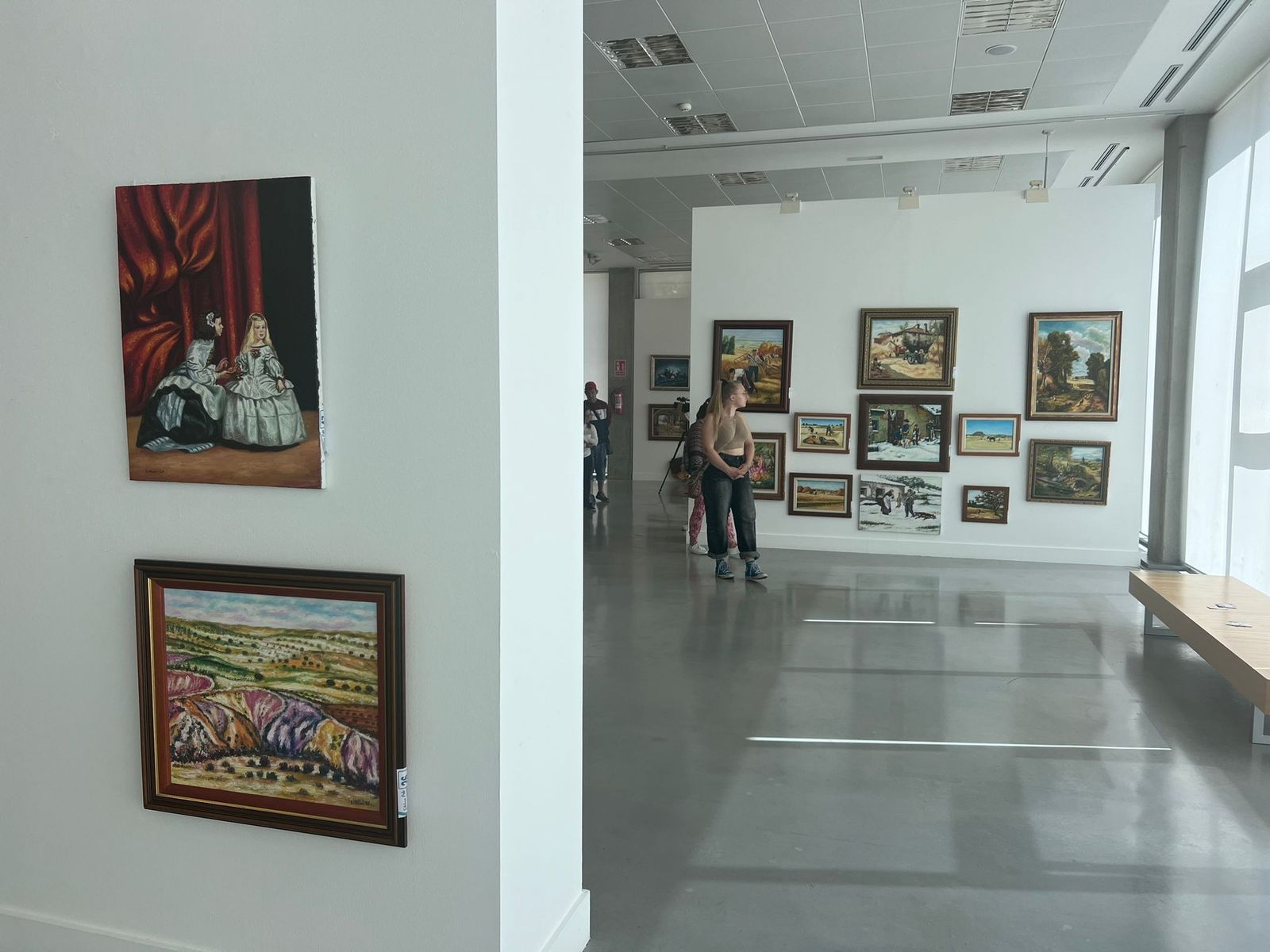 Exposición de pinturas de Esteban Polo