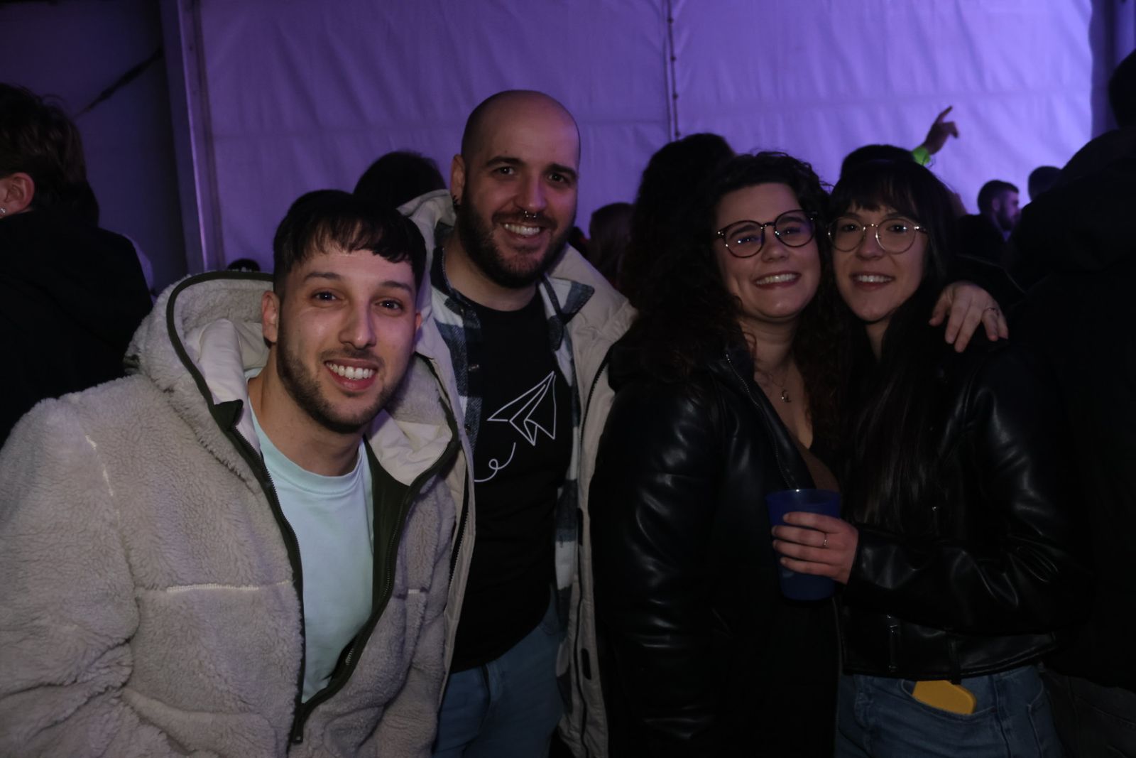 Salamanca de noche, viernes 7 de febrero