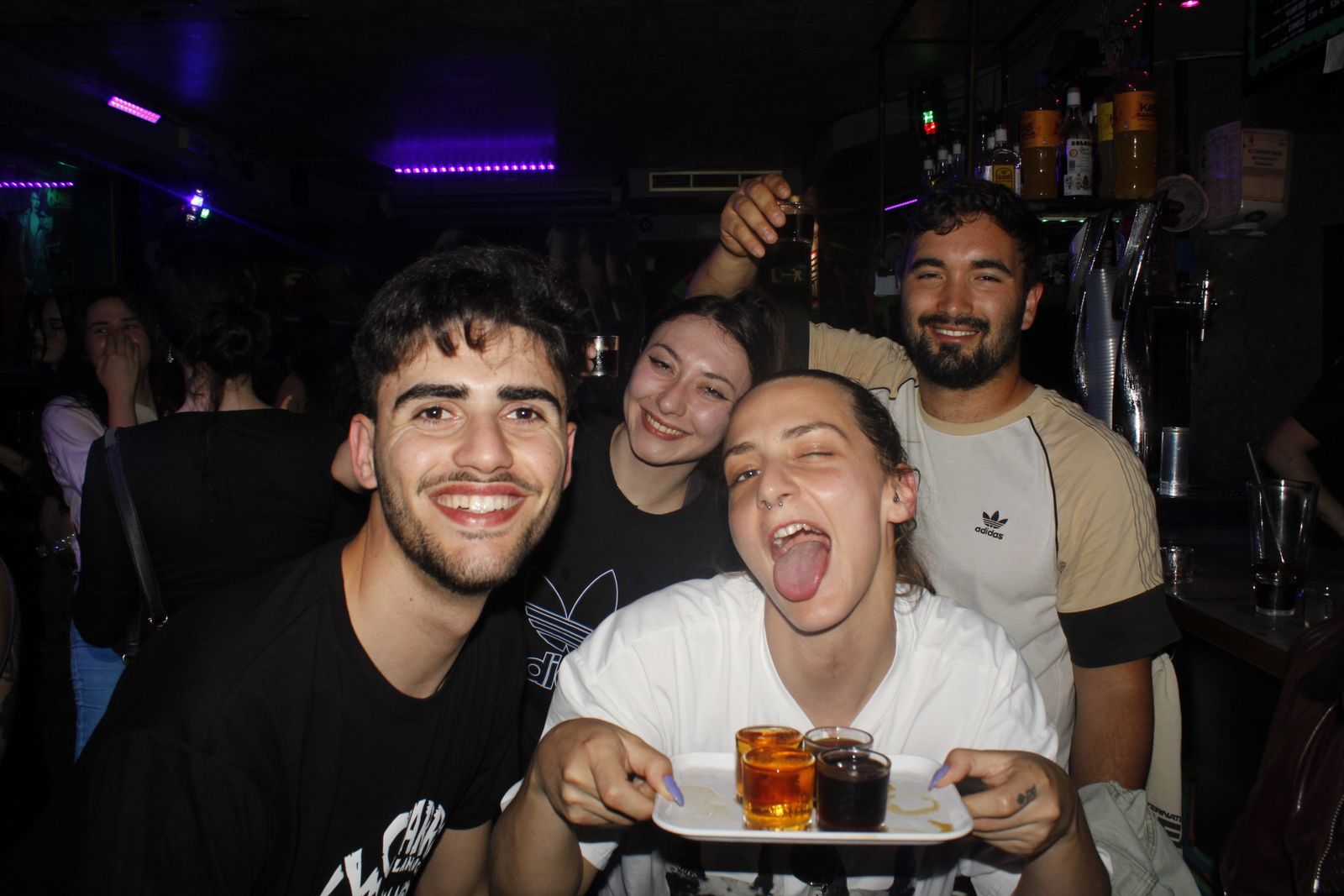 Salamanca de noche, sábado 4 de abril