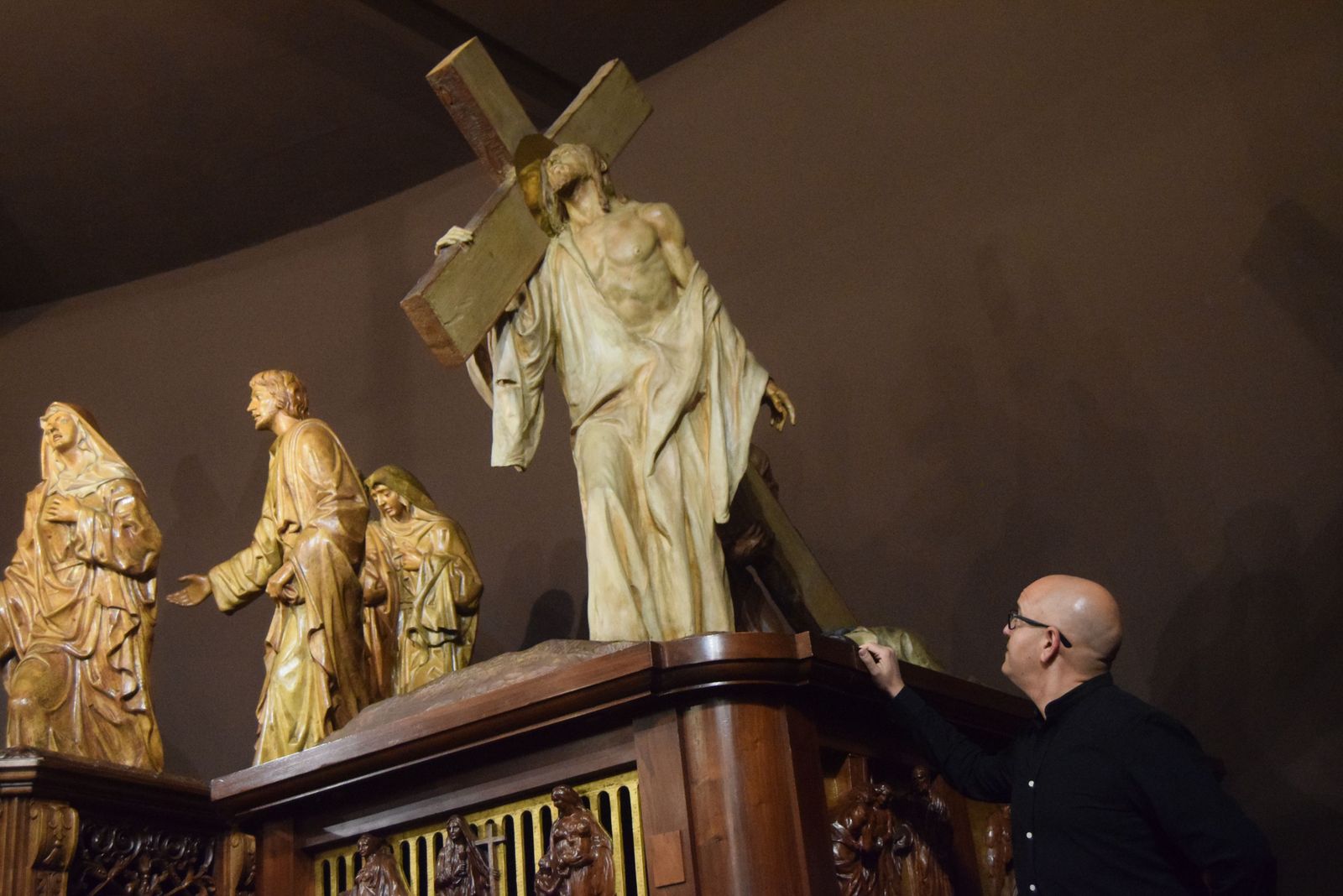 Gustavo Cabanas observa Redención