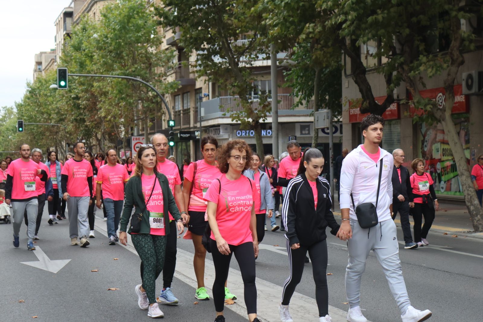 La marcha contra el cáncer vuelve a Salamanca un año más