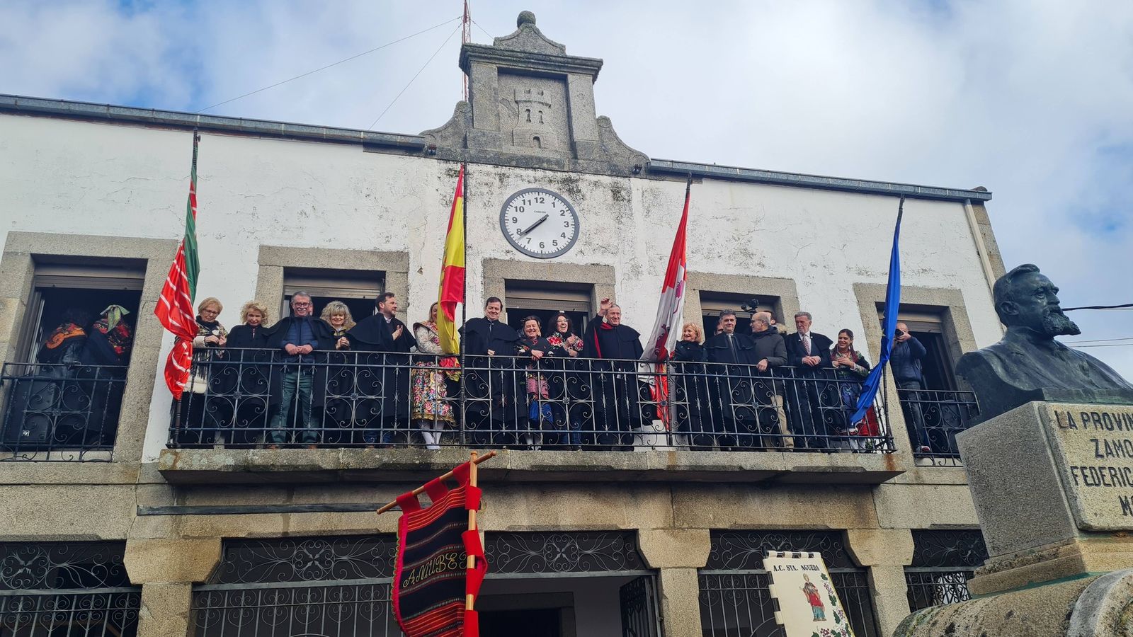 Javier Faúndez el pasado sábado en Bermillo de Sayago