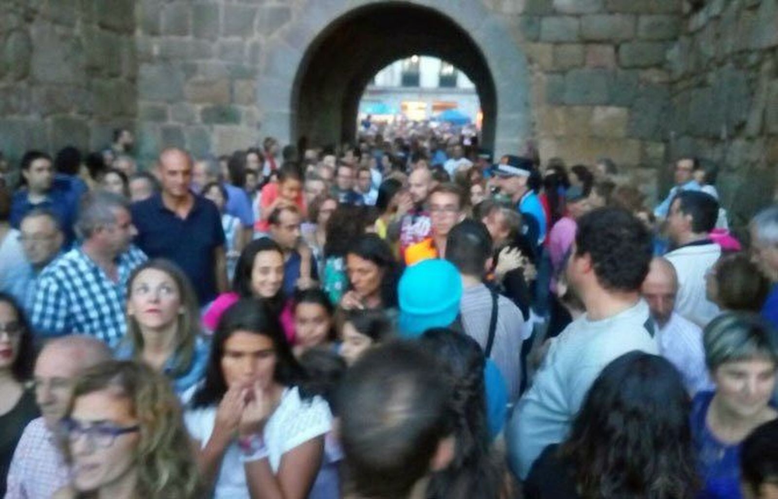 11.000 espectadores en los torneos y corte del arco del Grande