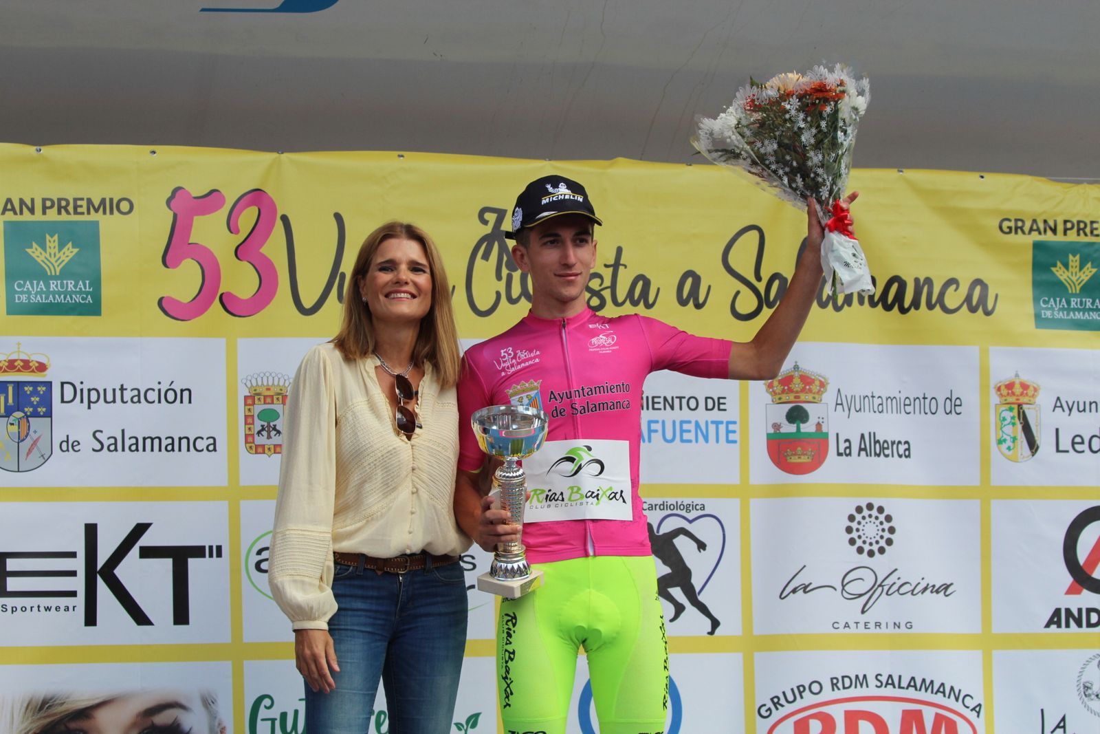 Entrega de premios de la 53ª Vuelta Ciclista a Salamanca
