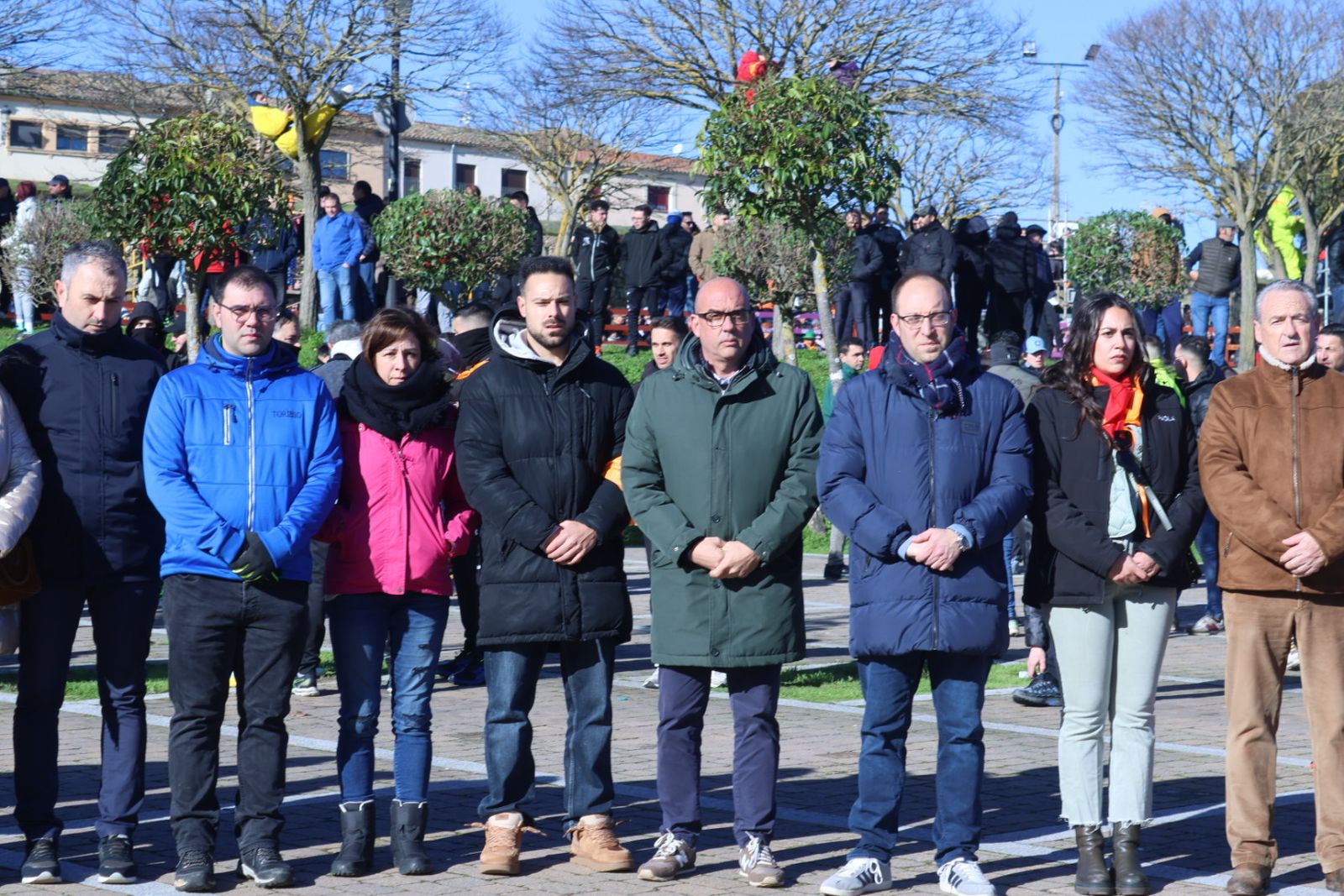 Minuto de silencio por el varón fallecido en la capea nocturna del viernes por la noche en Ciudad Rodrigo