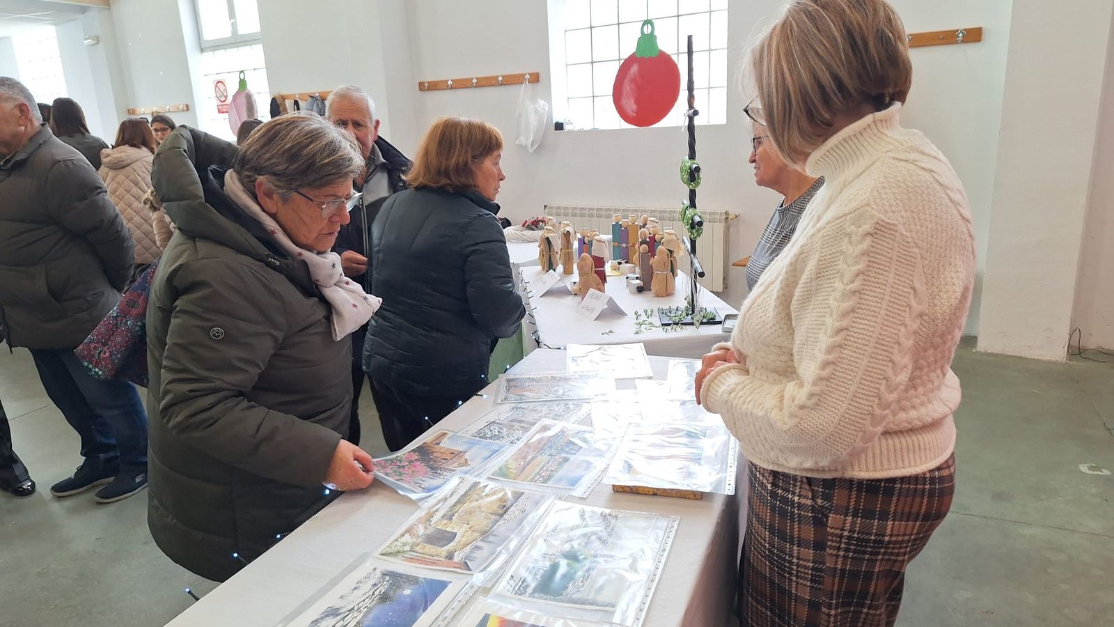 Mercadillo solidario de Navidad en Villoria con productos artesanales