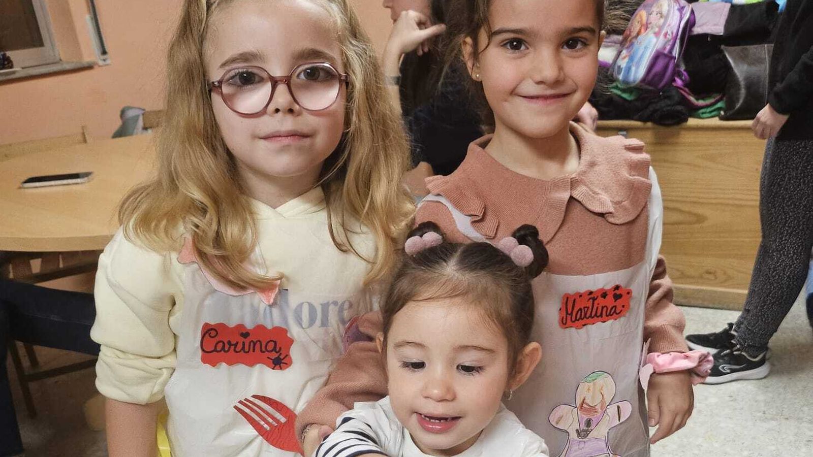 Los más pequeños de Teradillos cocina un delicioso postre