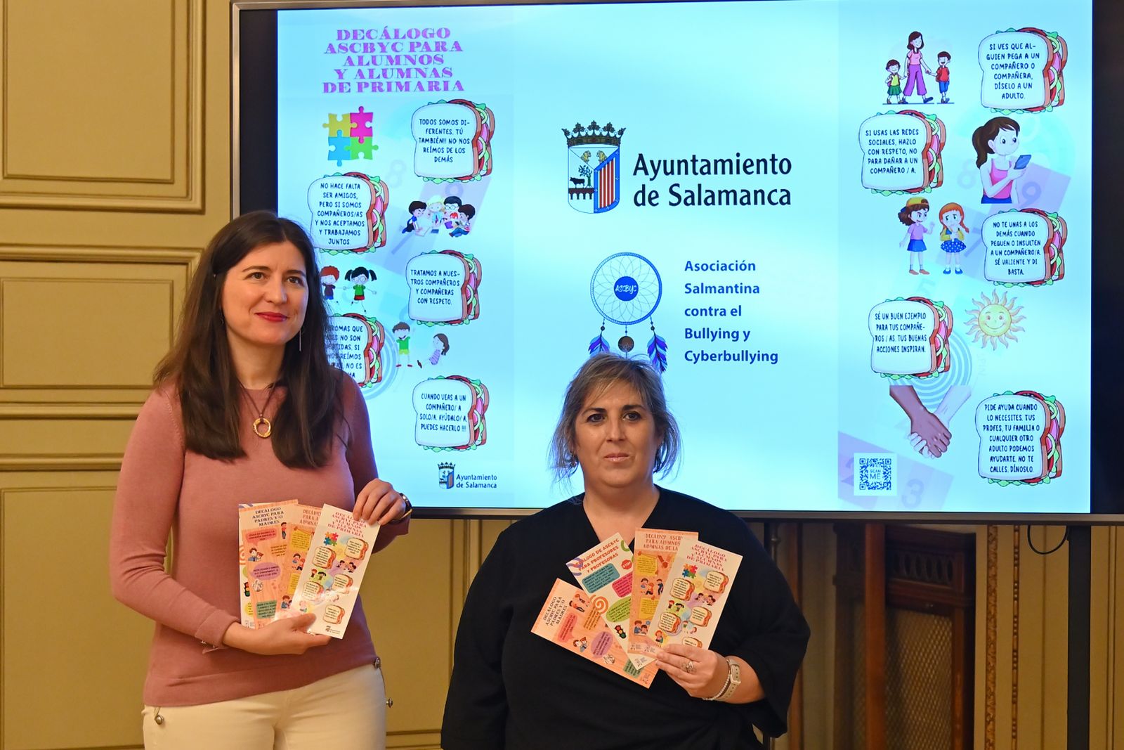 Salamanca alza la voz contra el acoso con la campaña 'Voces valientes: pantallas y entornos seguros'