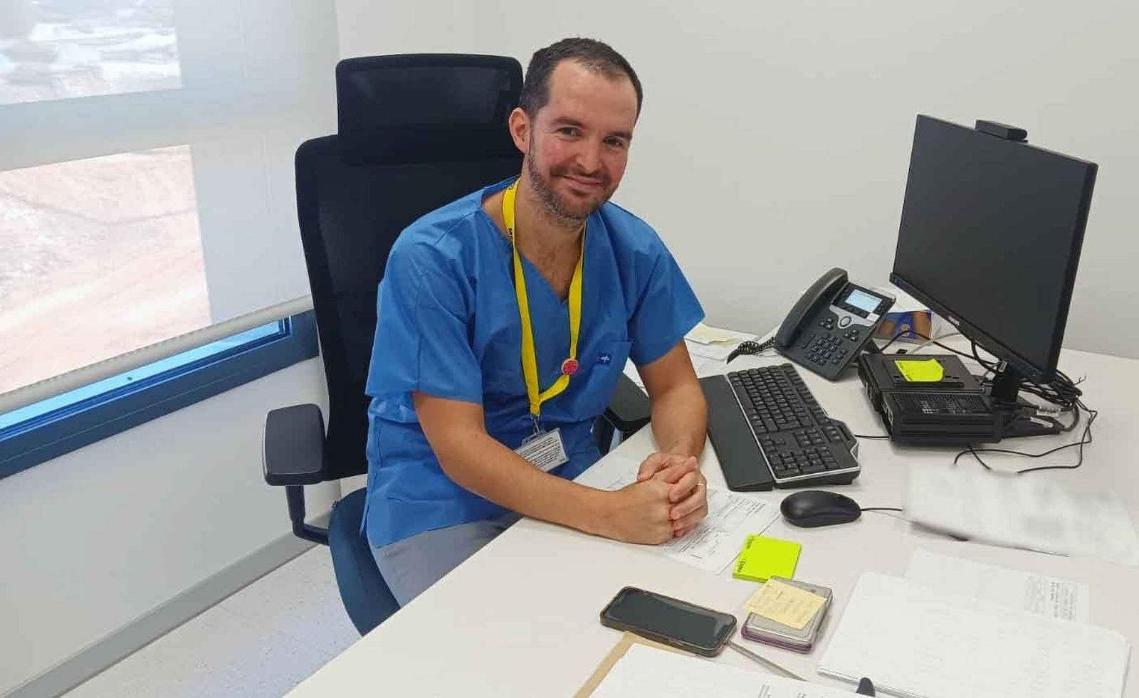Luis López Mesonero, jefe del servicio de Neurología del Hospital de Salamanca.