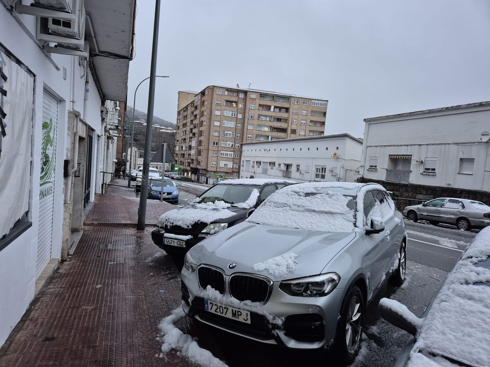La nieve anega carreteras y tiñe de blanco Salamanca capital y provincia: imágenes de la nevada de este 28 de enero