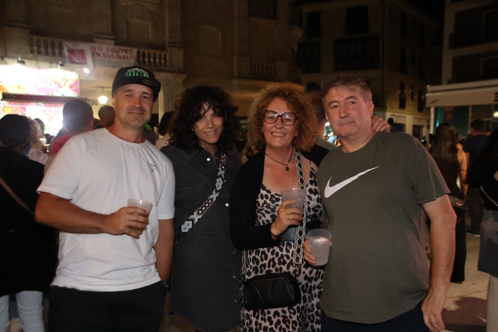 Panorama en la plaza Mayor de Guijuelo