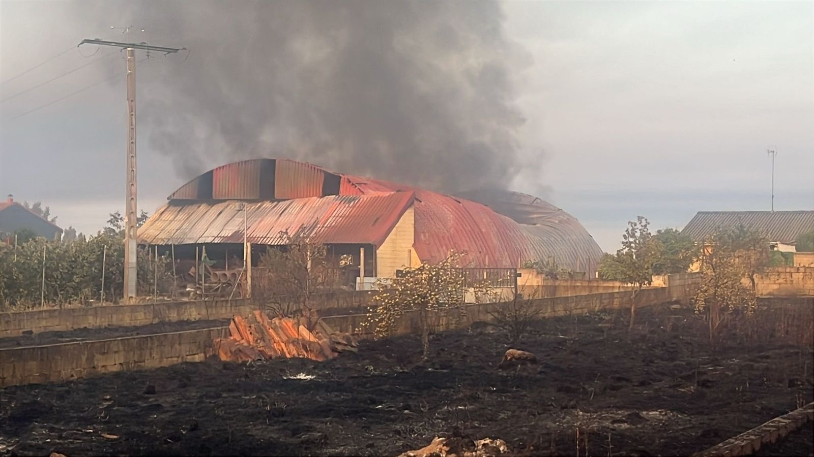 Incendio de Molezuelas