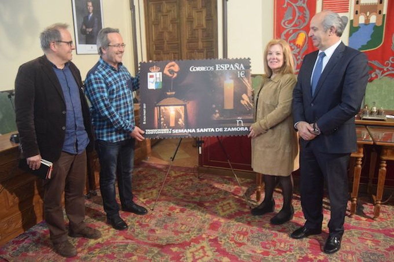 Correos edita un sello dedicado a la Semana Santa de Zamora