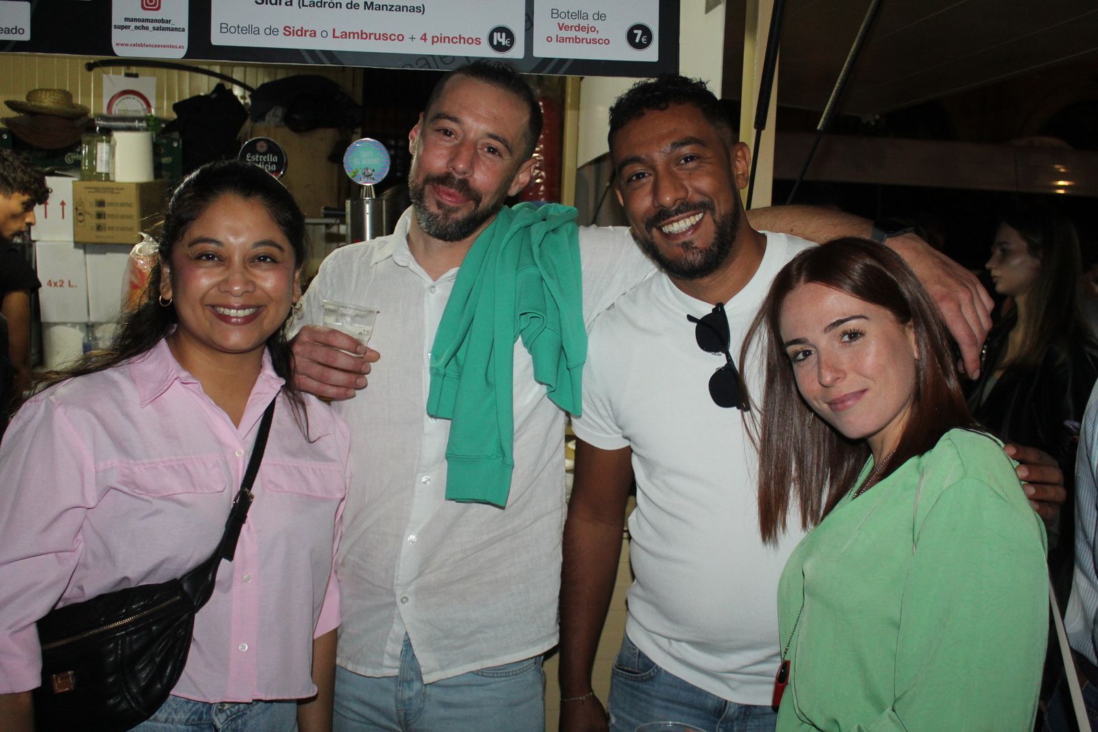 Ambiente en la Feria de Día en la tarde de este