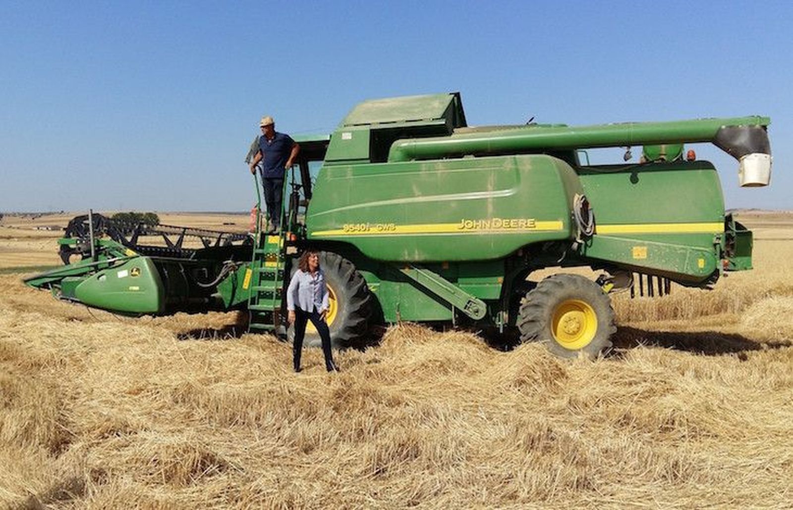 Cosecha de cereal. Archivo.
