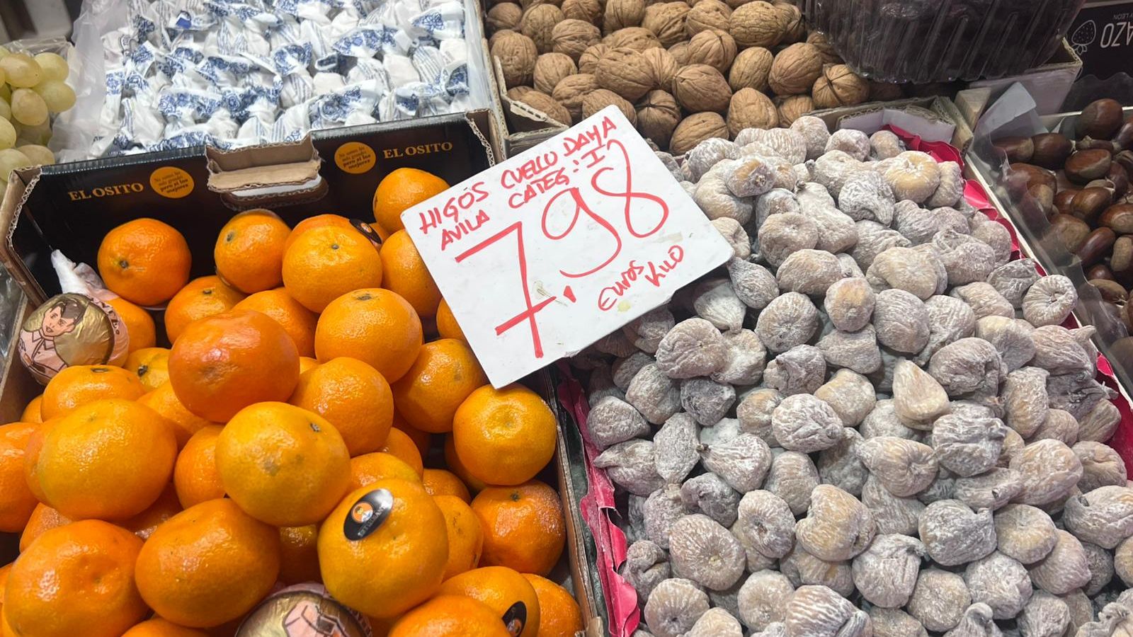 Frutería en el Mercado Central