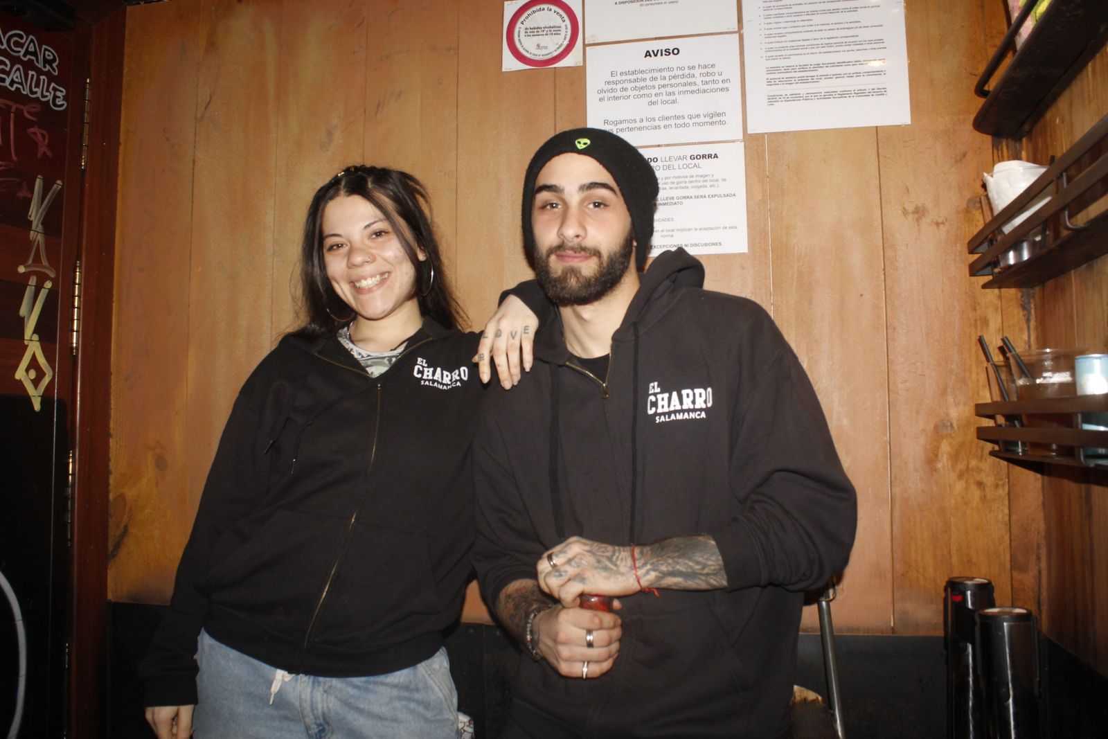 Salamanca de noche, viernes 17 de abril