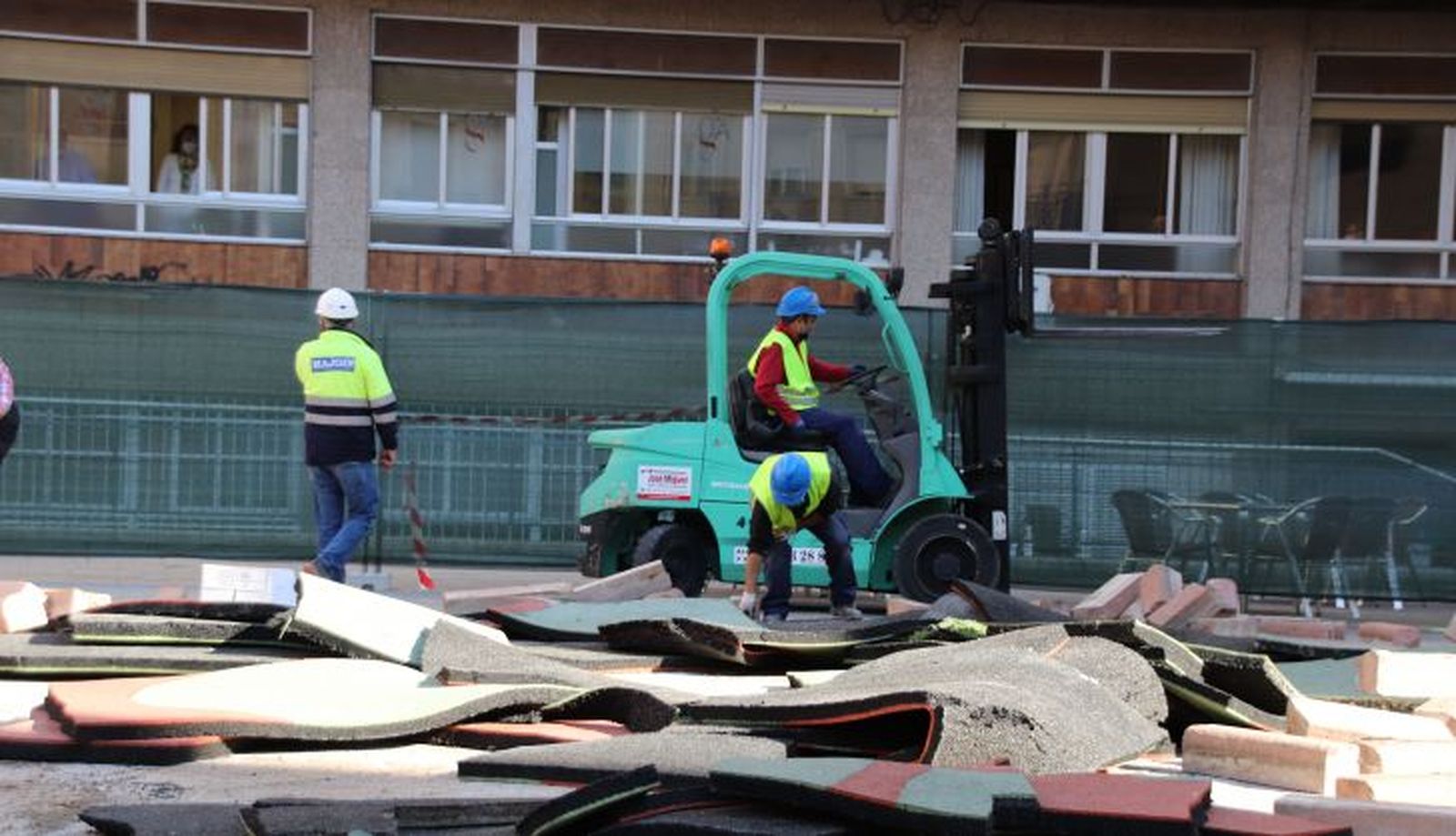 Myrian Rodríguez la ampliación y mejora en la Plaza del Campillo