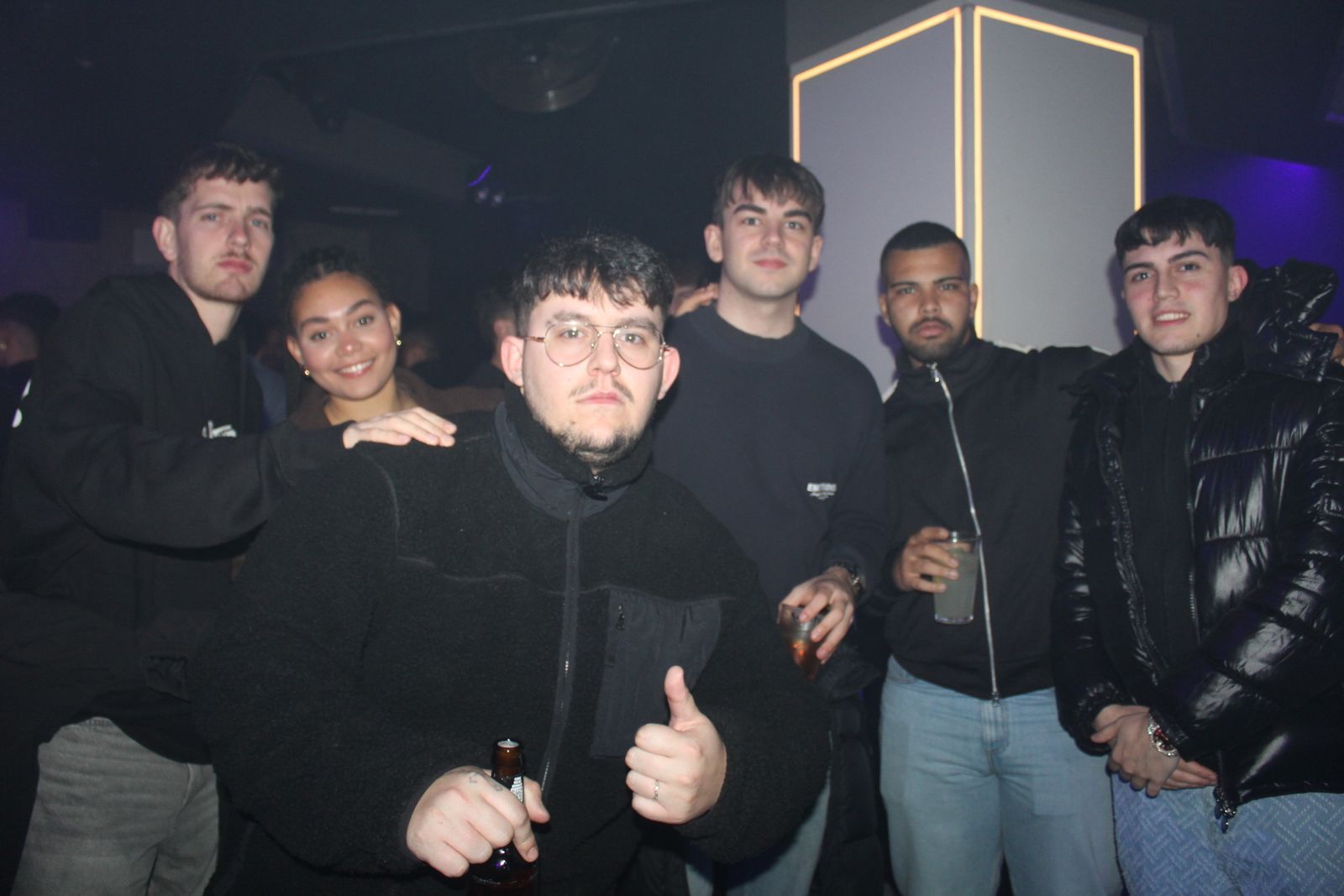 Salamanca de noche, sábado 10 de enero