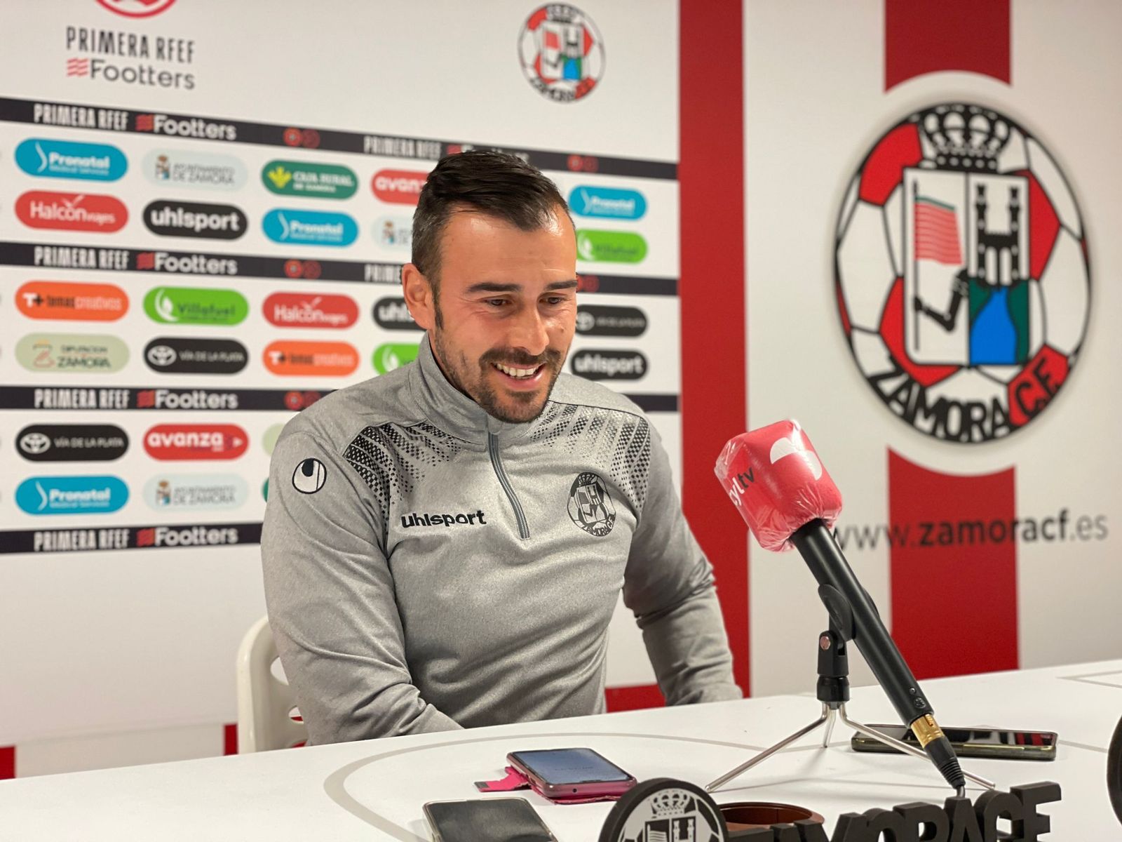 Yago Iglesias en rueda de prensa