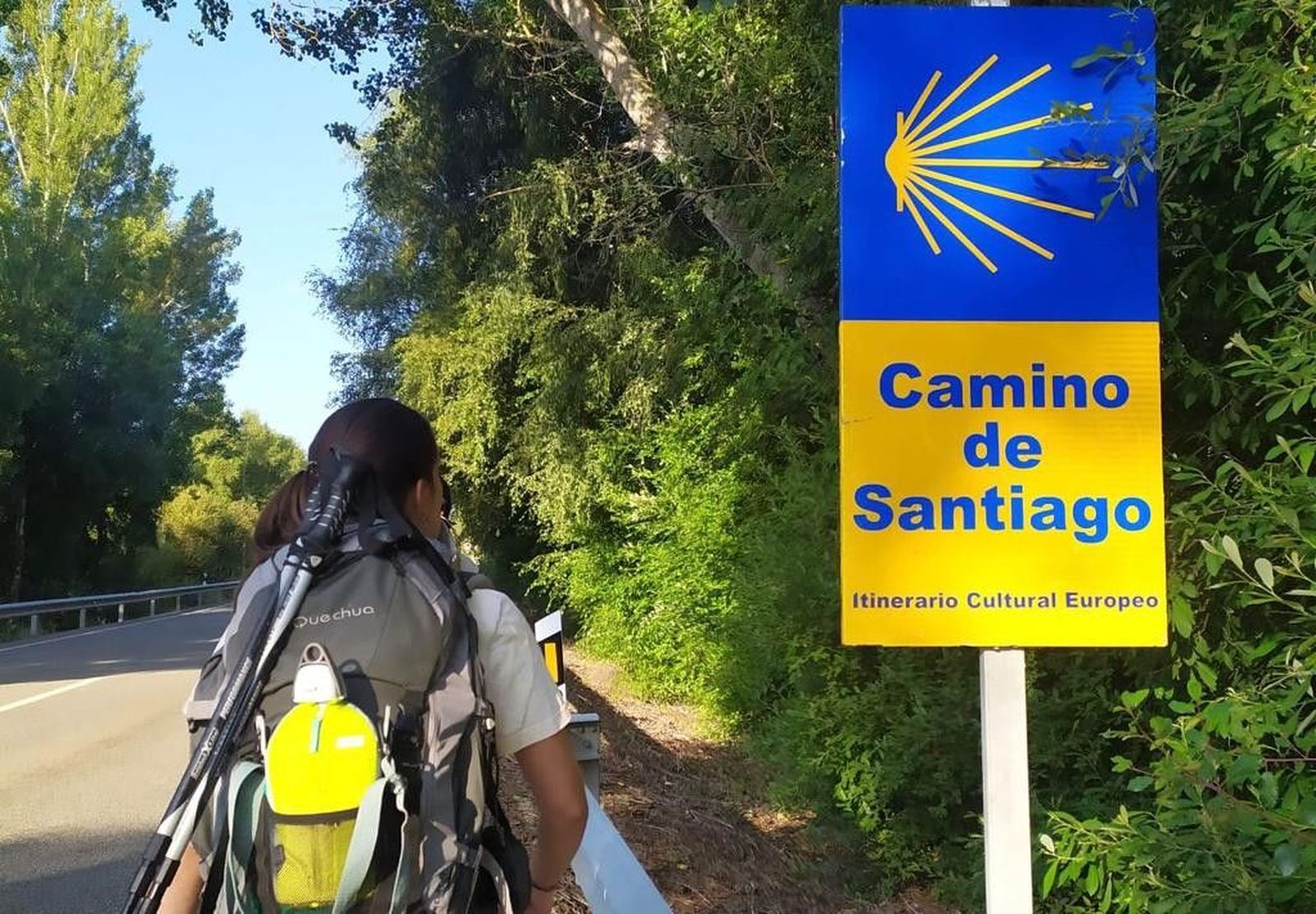 Camino de Santiago a su paso por Zamora