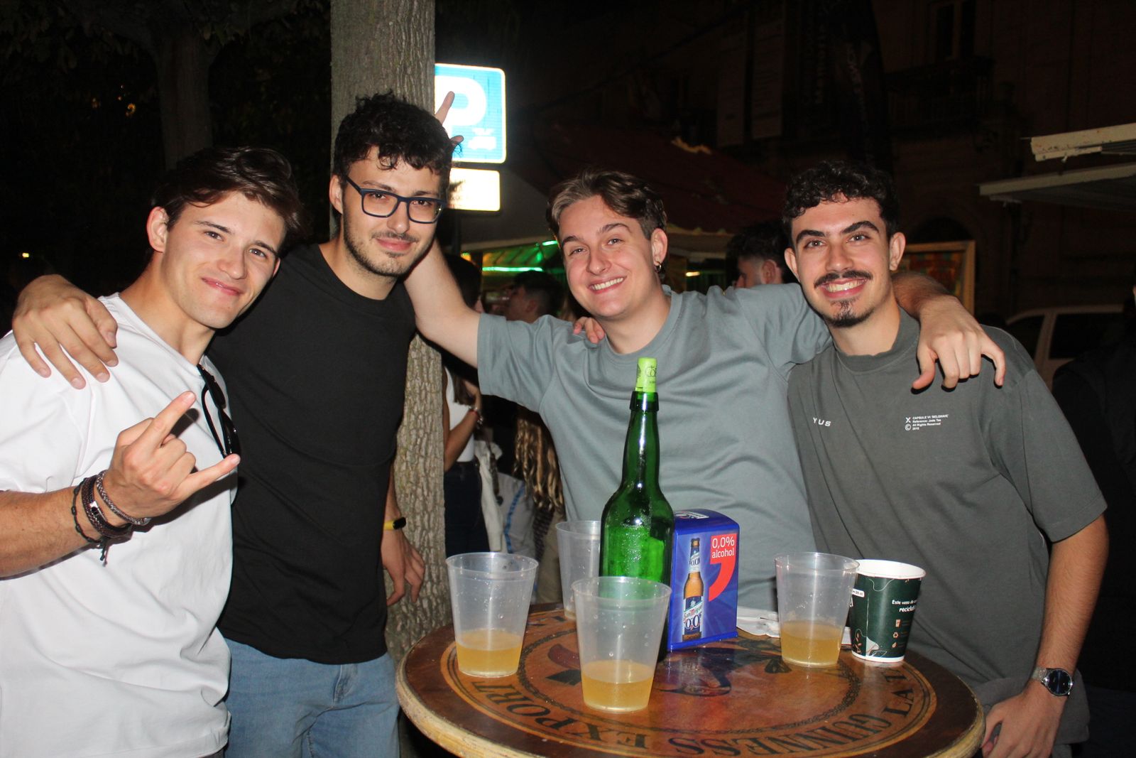 Ambiente en la Feria de Día en la tarde de este