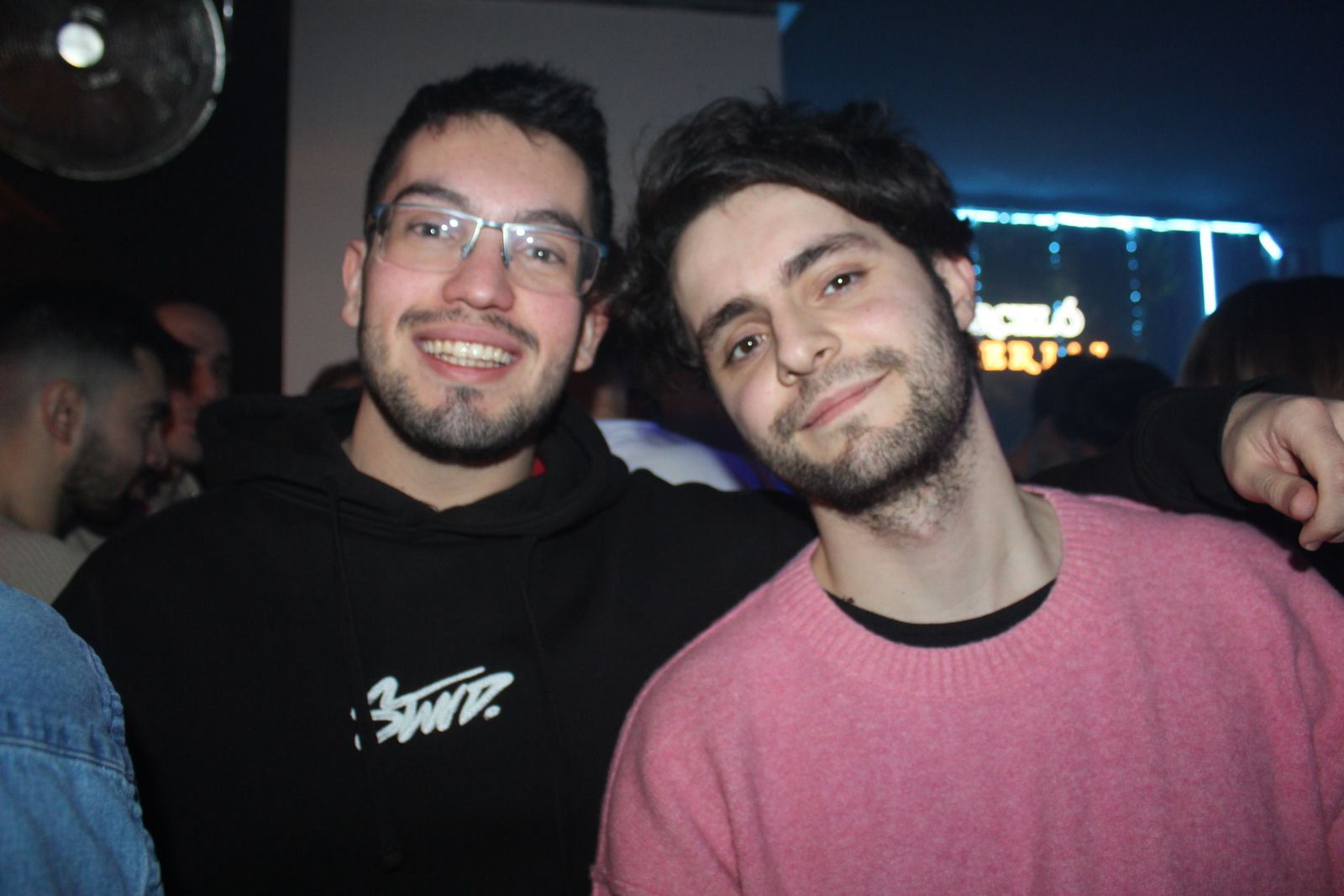 Salamanca de noche, viernes 24 de enero