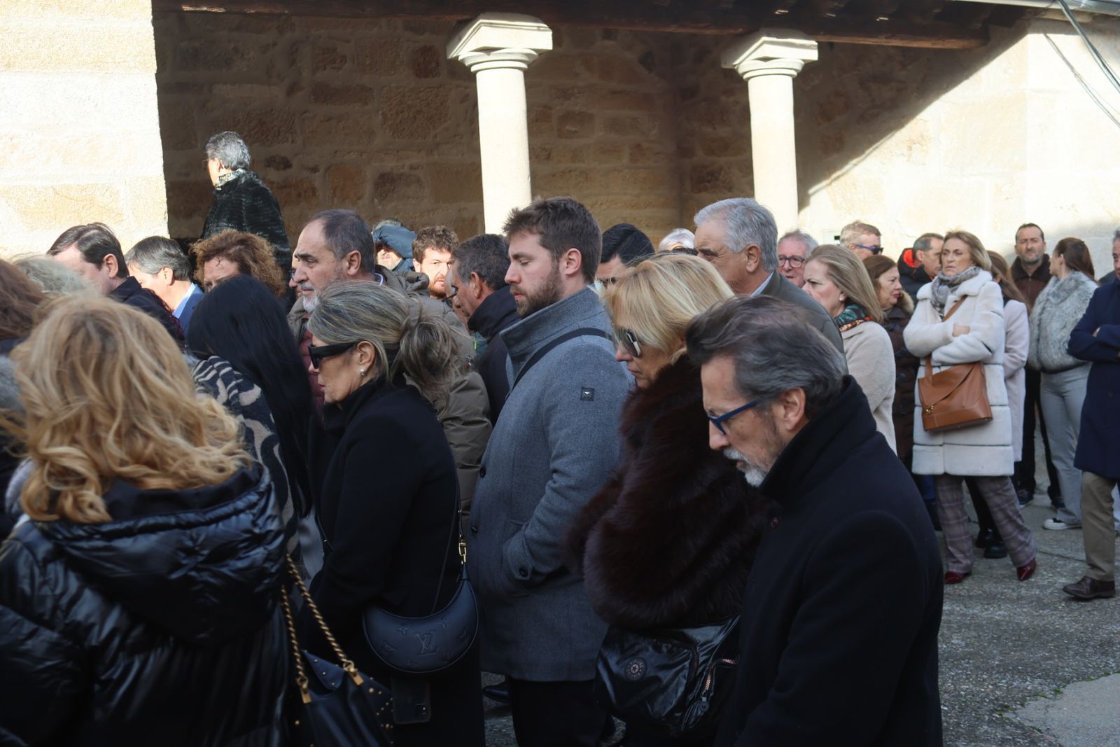 Funeral del empresario Silvestre Sánchez Sierra en Aldearrodrigo