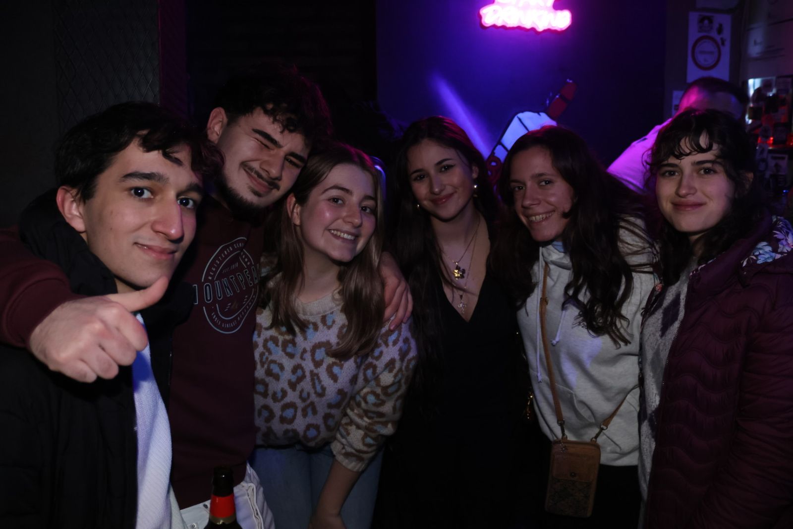 Salamanca de noche, sábado 17 de enero