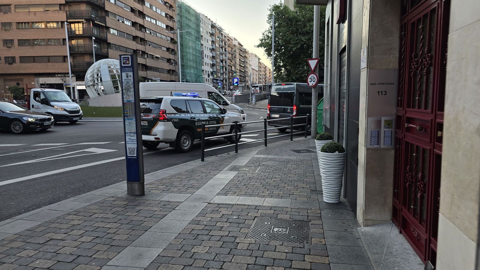Operacion en Salamanca de la Guardia Civil