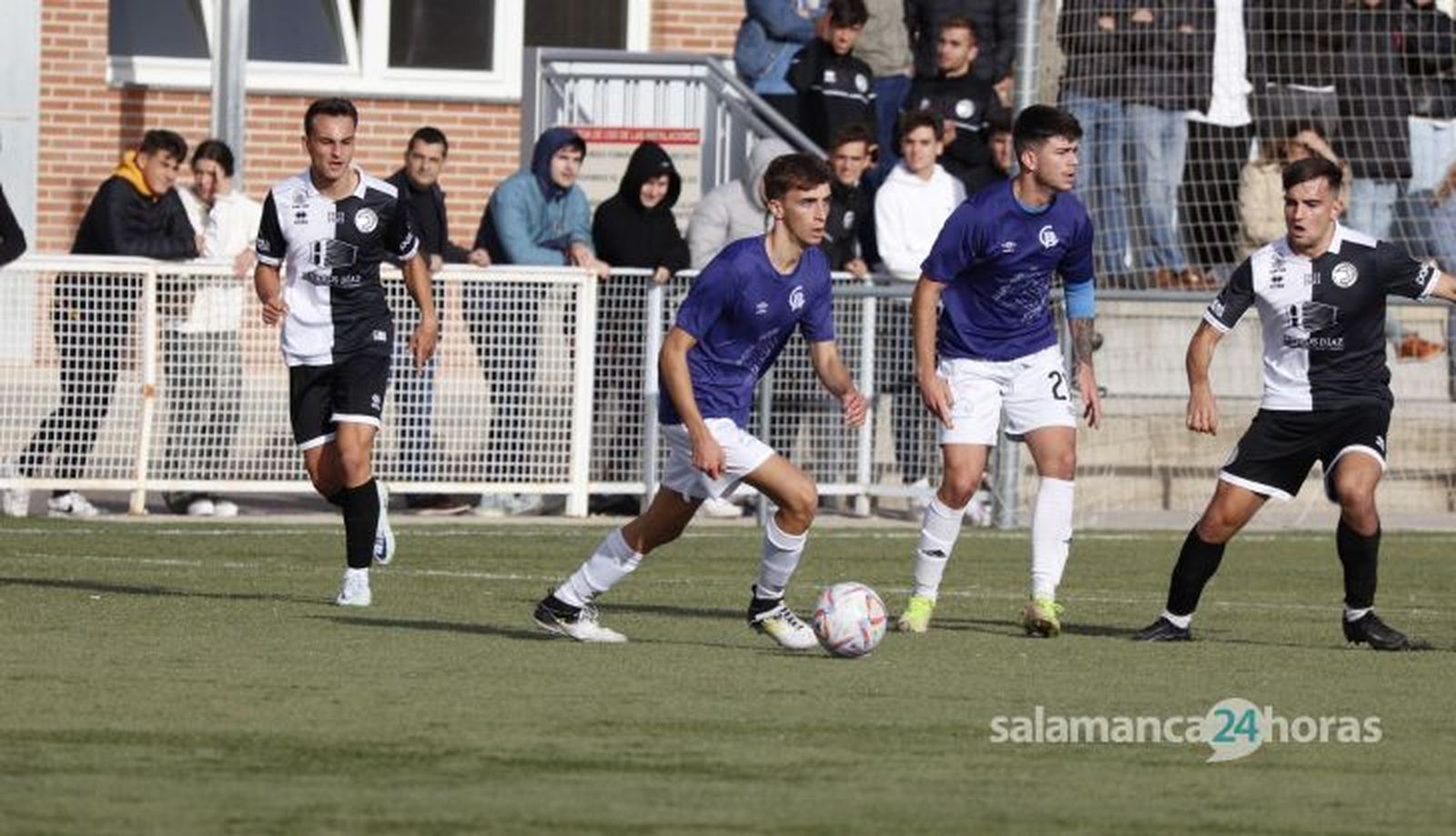 Jorge García, ante el filial de Unionistas | FOTO SALAMANCA24HORAS.COM